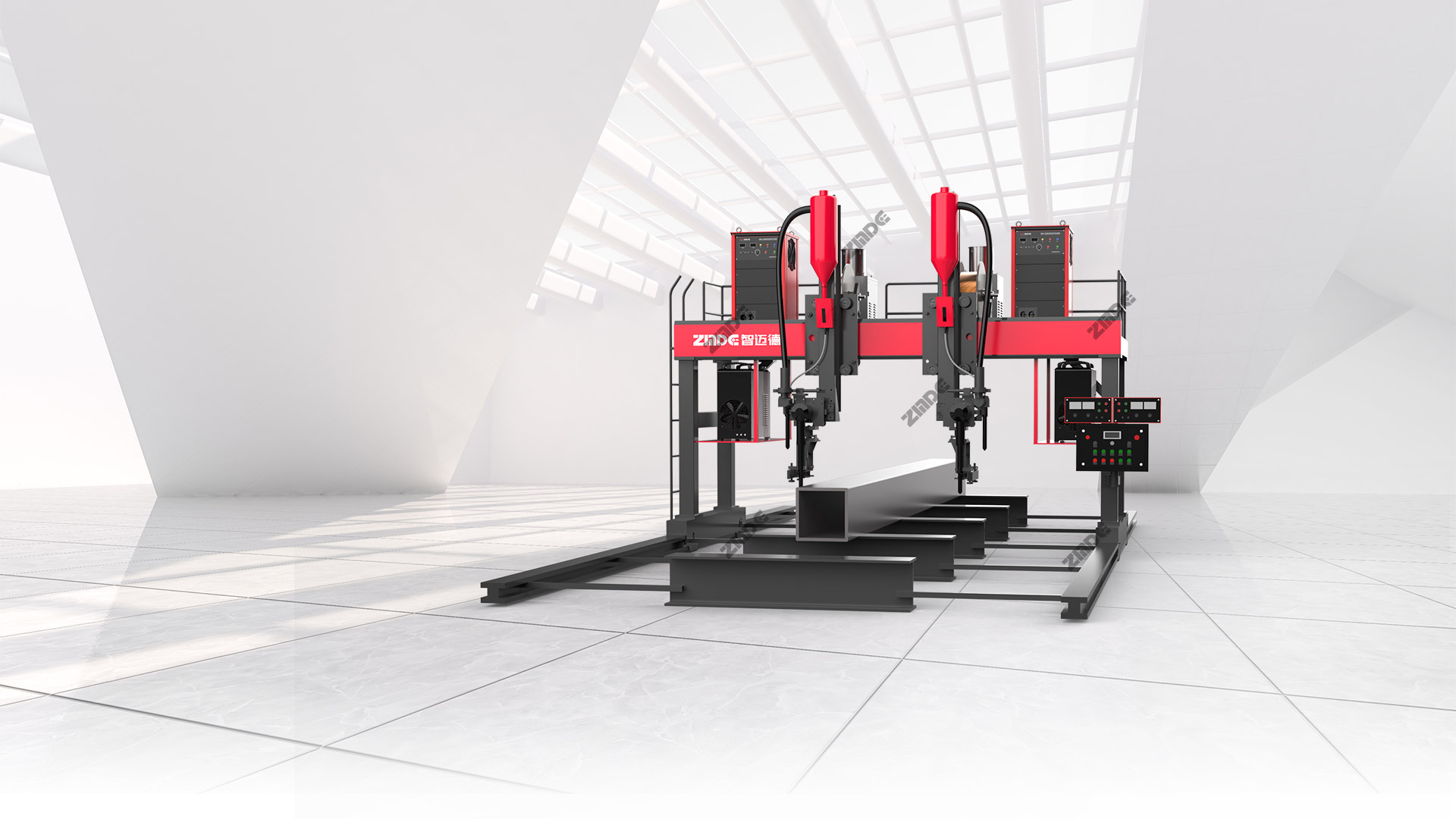 裝配式箱型梁打底蓋面機