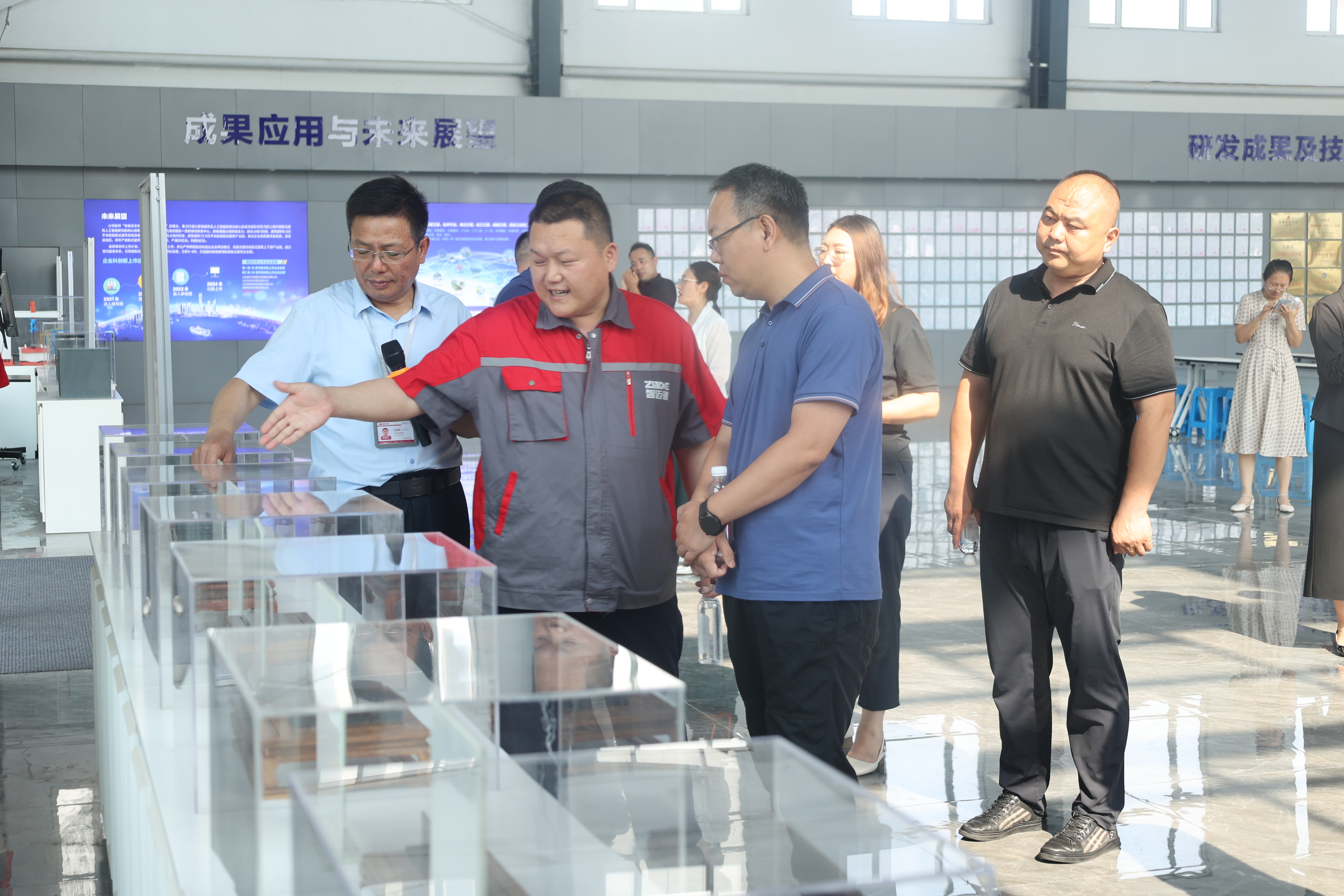 市青年企業家協會來智邁德觀摩交流